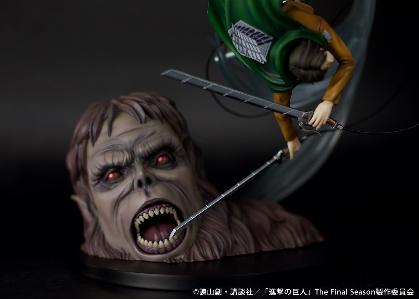 PROOF Scale Figure "Levi vs Beast Titan ver."