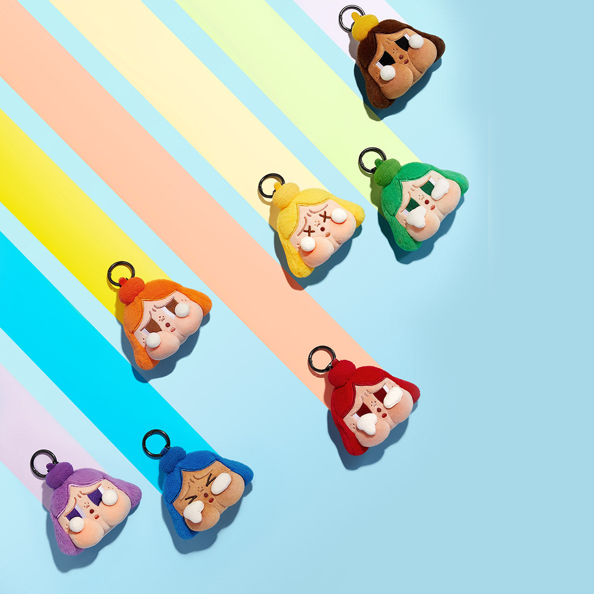 POP MART CRYBABY CHEER UP, BABY !SERIES-Plush Pendant Blind Box (Whole Set)