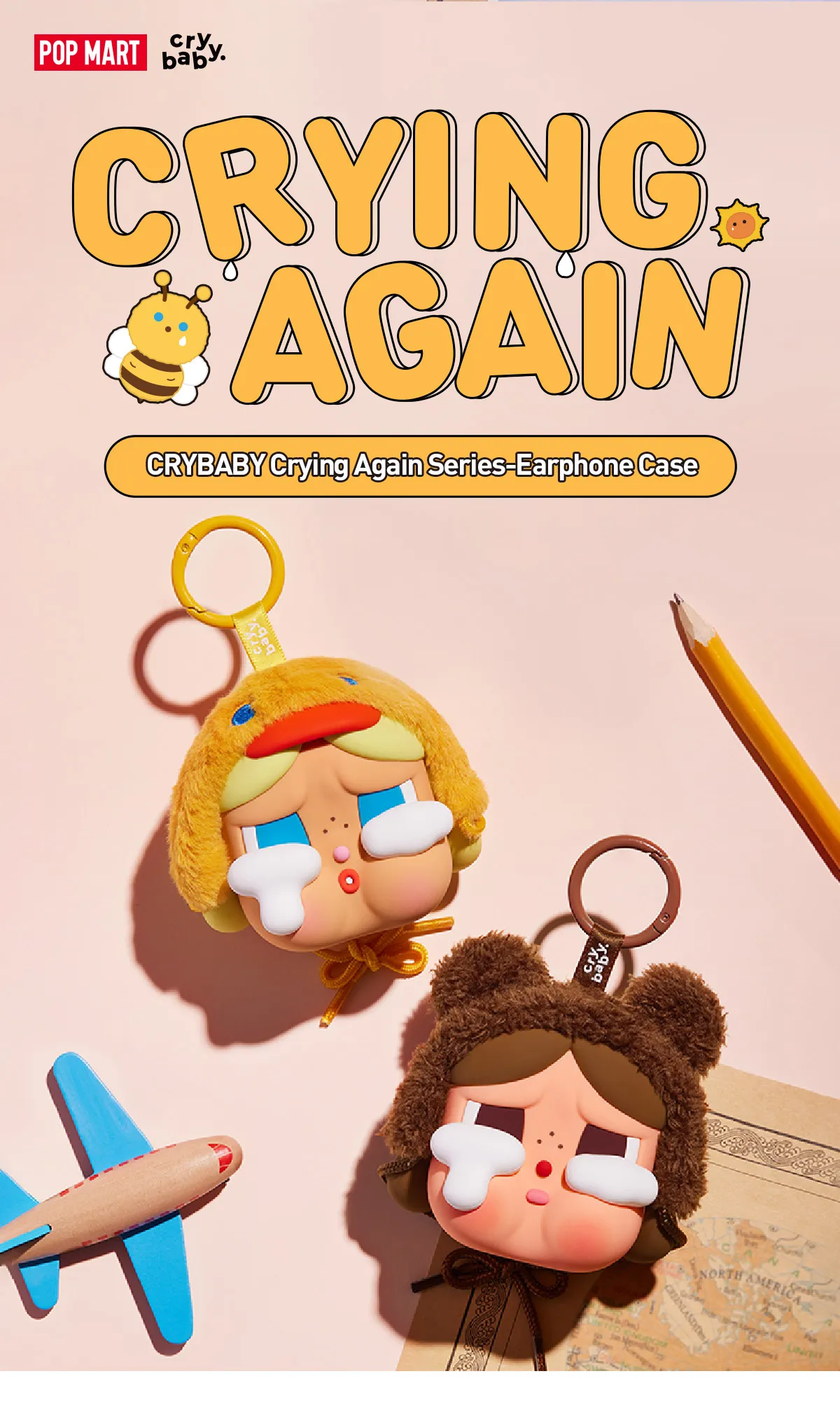 CRYBABY Crying Again Series Earphone Case (Duck You)