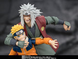 S.H.Figuarts Naruto Shippuden - JIRAIYA Hidden Leaf Heroic Master Sage (Sage Mode Set)