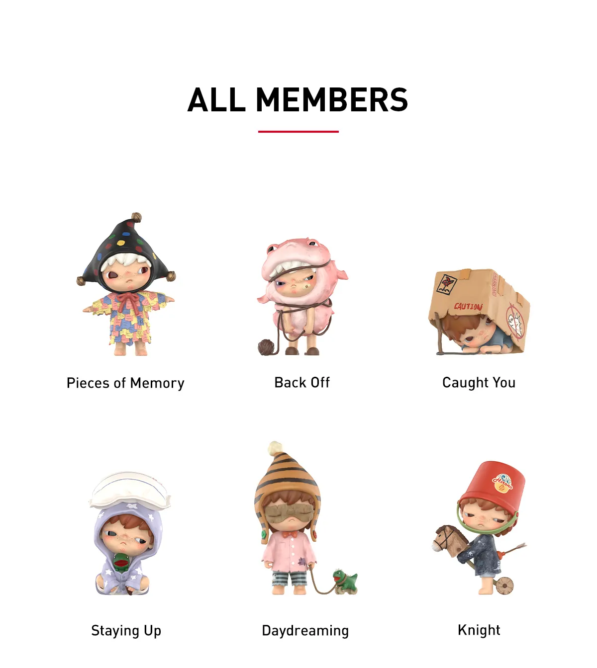 POP MART Hirono Echo Series - Figure Blind Box (Whole Set)