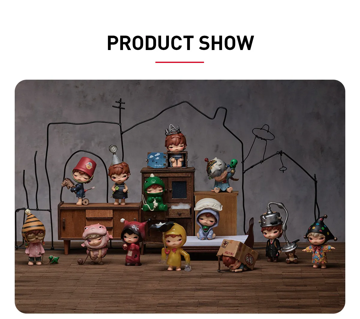 POP MART Hirono Echo Series - Figure Blind Box (Whole Set)