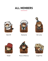 POP MART Hirono rooted in memory - fridge magnet clip (Whole Set)