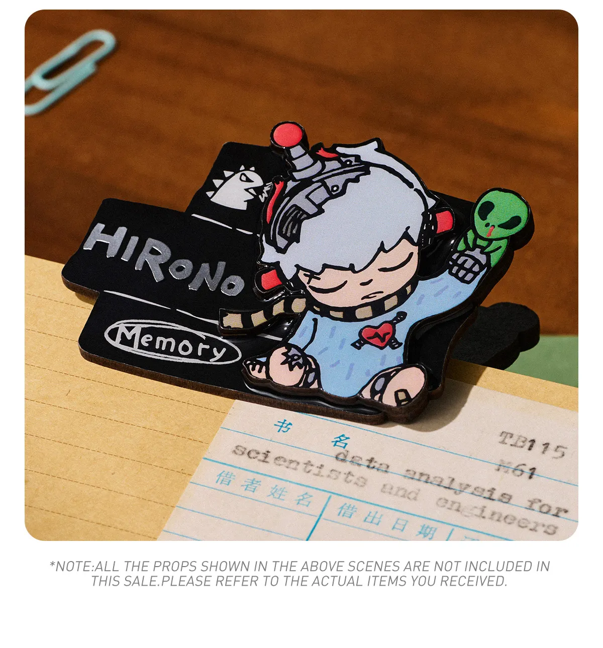 POP MART Hirono rooted in memory - fridge magnet clip (Whole Set)