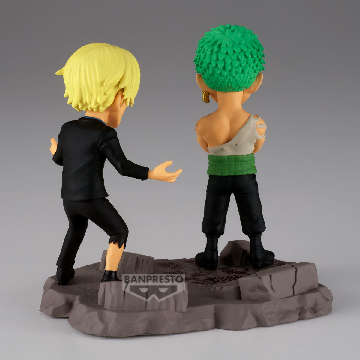 World Collectable Figure Log Stories One Piece - Roronoa Zoro & Sanji "... NOTHING ... AT ALL!!"