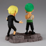 PRE ORDER World Collectable Figure Log Stories One Piece - Roronoa Zoro & Sanji "... NOTHING ... AT ALL!!"