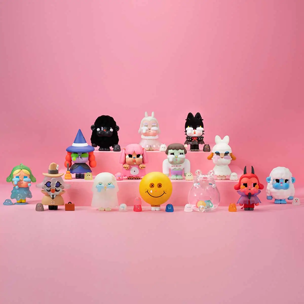 POP MART Figure Toys CRYBABY Monster Tears Series Blind Box (Whole Set)