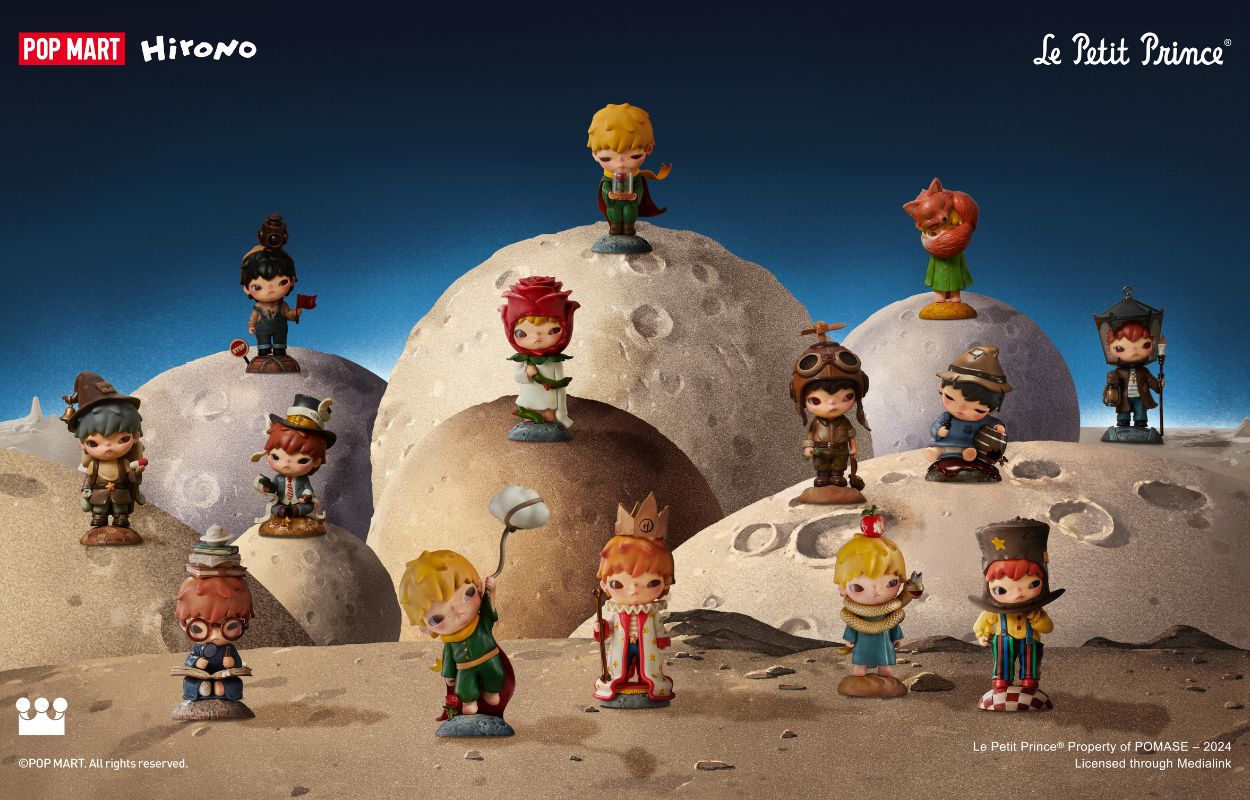 POP MART Hirono×Le Petit Prince Series Figures Blind Box (Whole Set)
