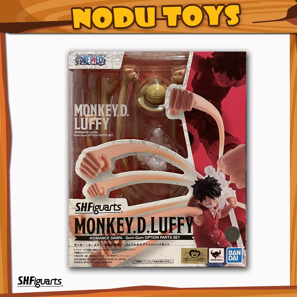S.H.Figuarts Monkey D Luffy - Romance Dawn - Gum-Gum Option Parts Set