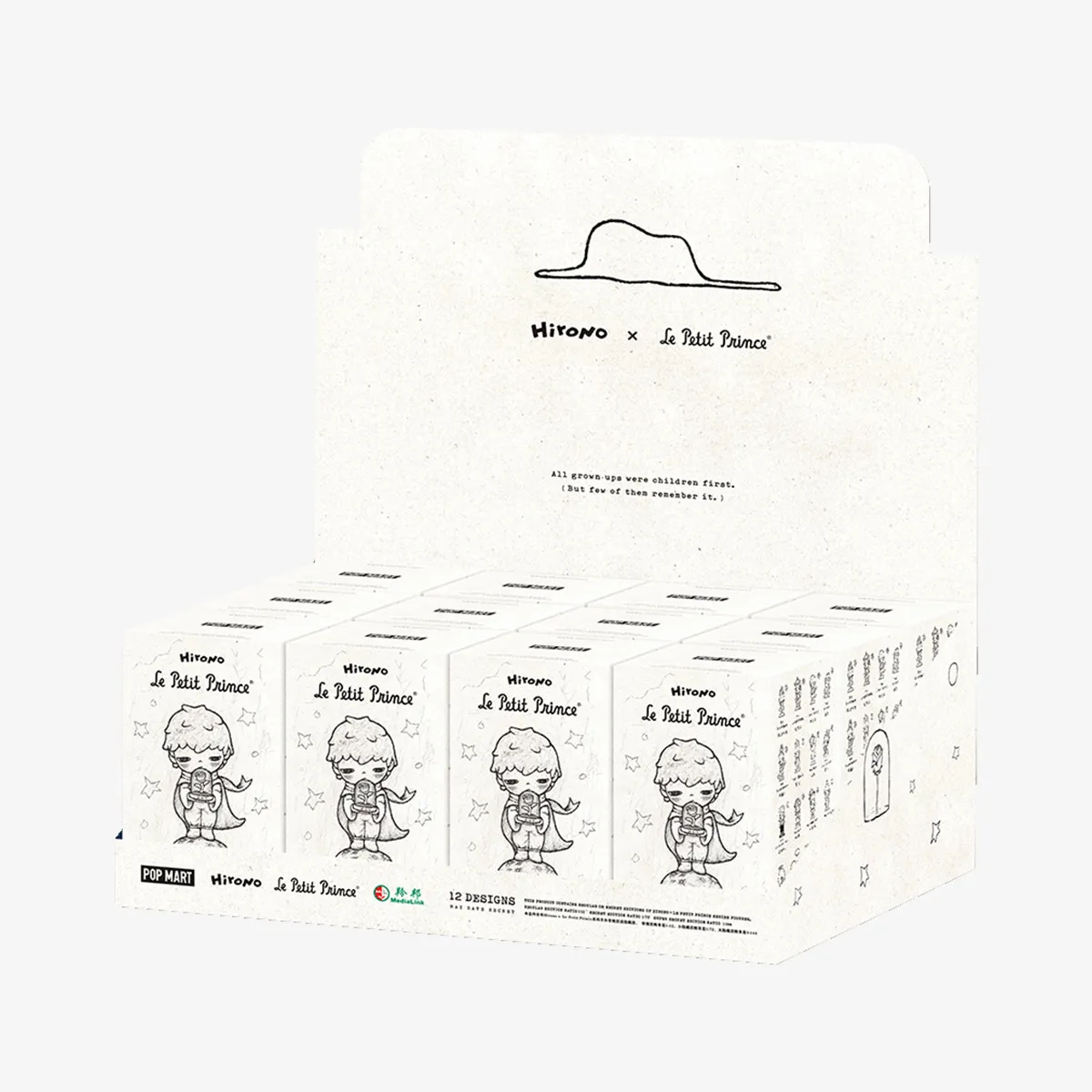 POP MART Hirono×Le Petit Prince Series Figures Blind Box (Whole Set)