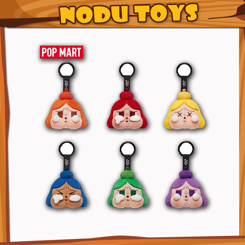POP MART CRYBABY CHEER UP, BABY !SERIES-Plush Pendant Blind Box (Whole Set)