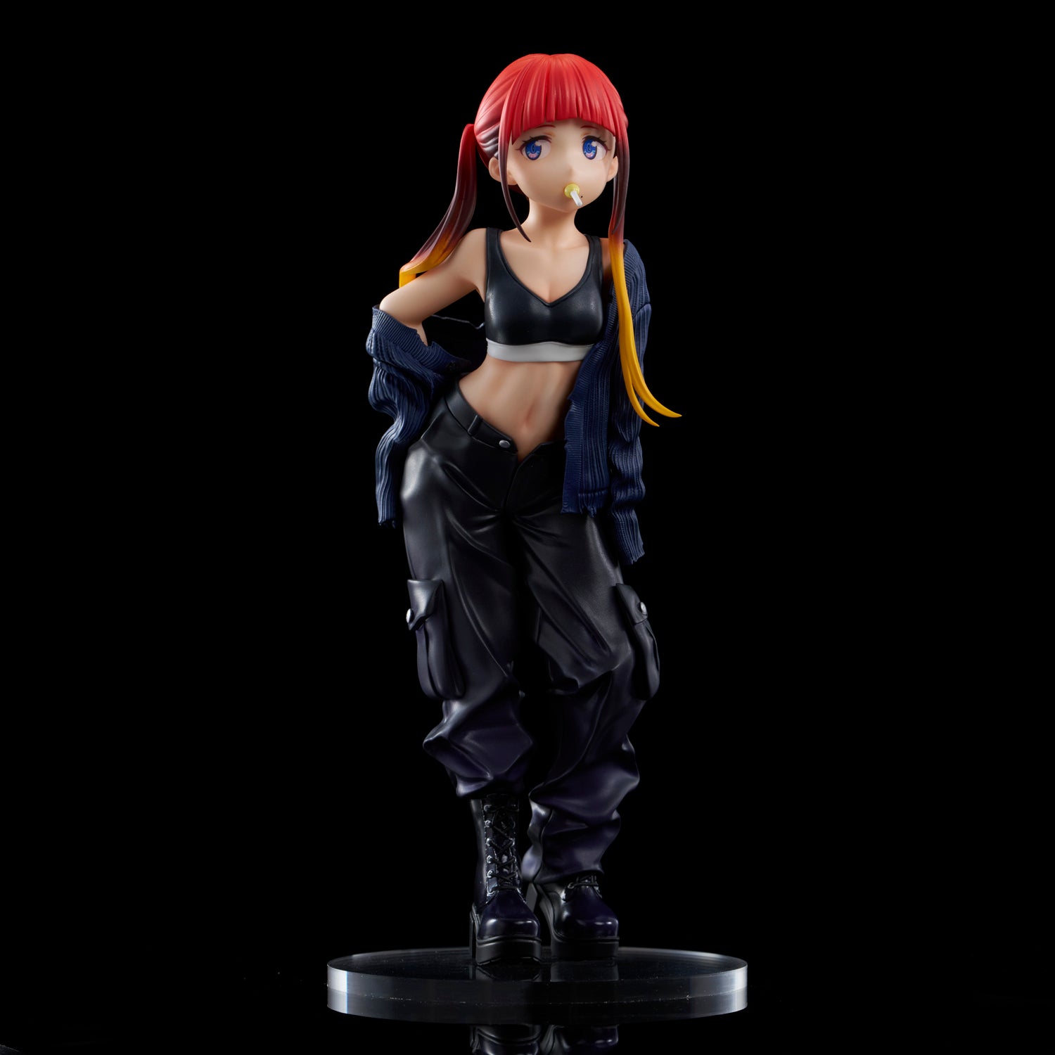 Gridman Universe: ZOZO BLACK COLLECTION Chise Asukagawa Pre- painted Figure