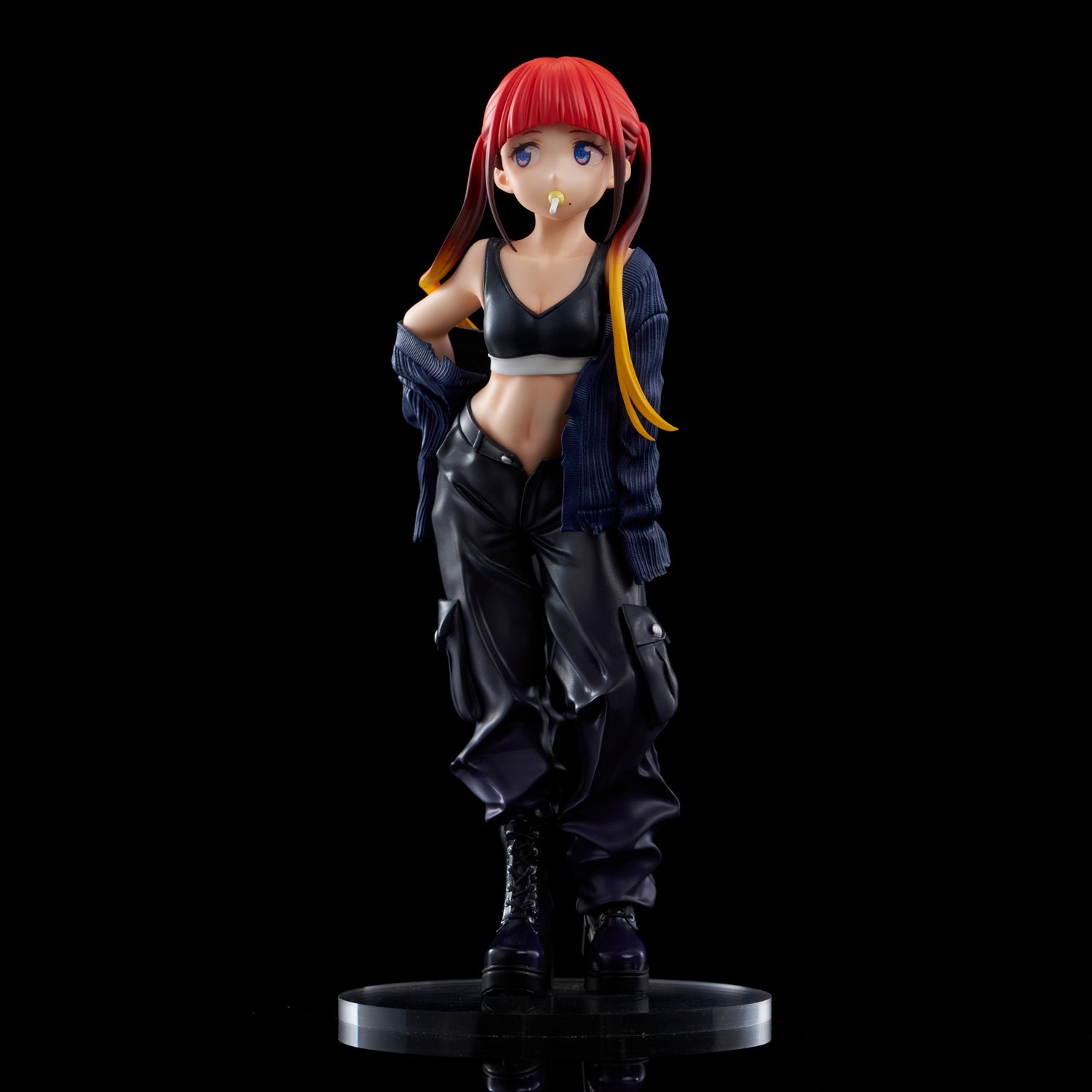Gridman Universe: ZOZO BLACK COLLECTION Chise Asukagawa Pre- painted Figure