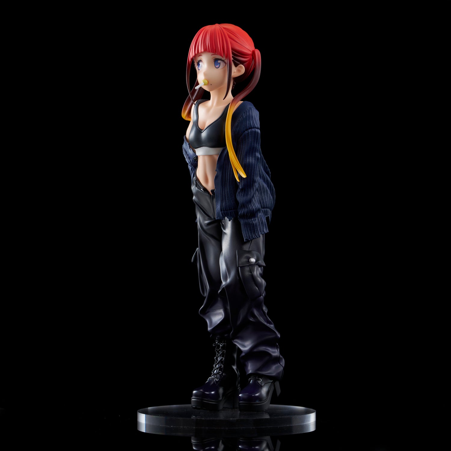 Gridman Universe: ZOZO BLACK COLLECTION Chise Asukagawa Pre- painted Figure