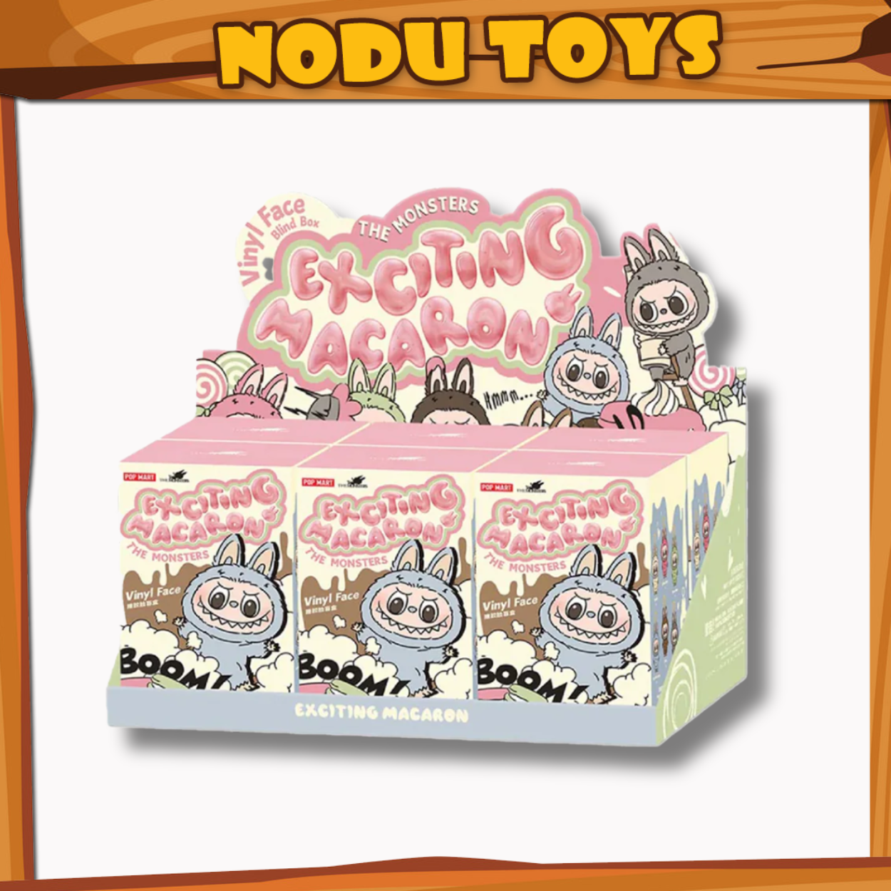 THE MONSTERS - Exciting Macaron Vinyl Face Blind Box (Whole Set)