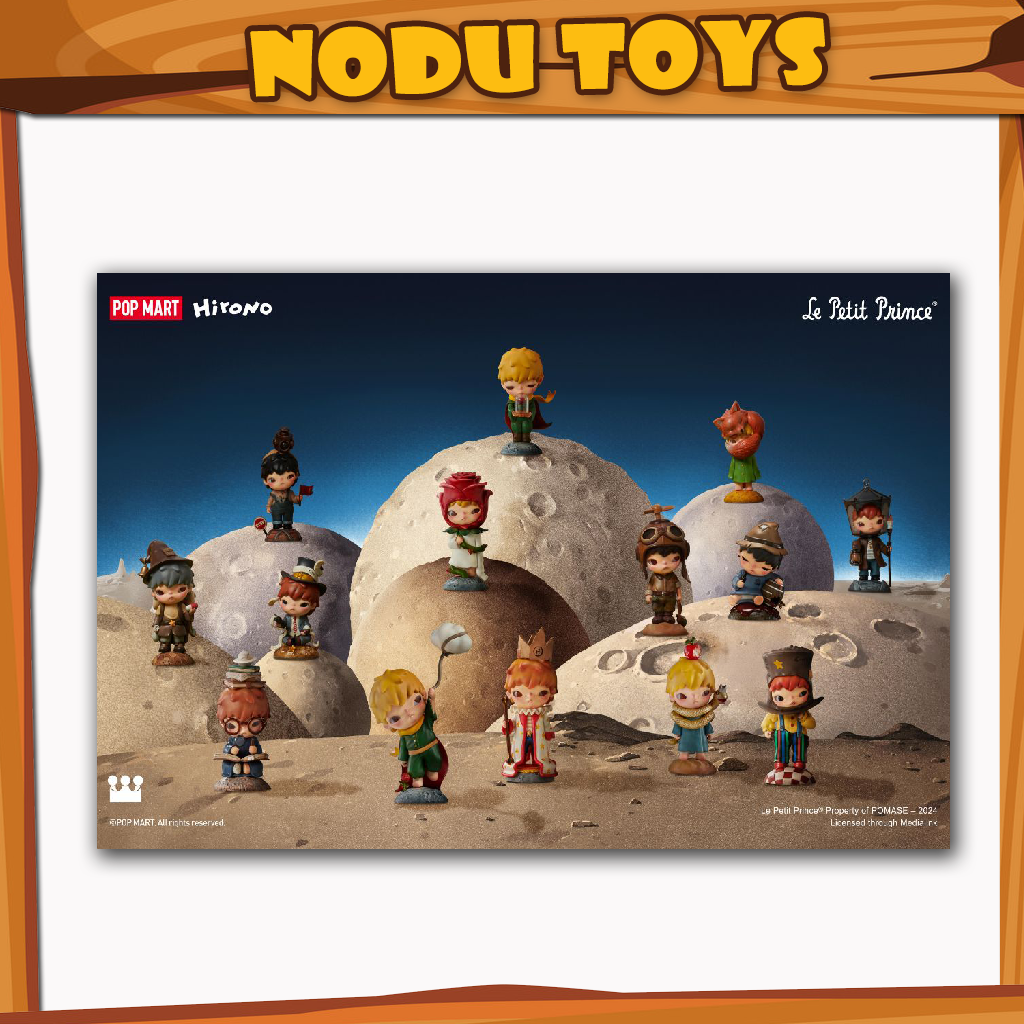 POP MART Hirono×Le Petit Prince Series Figures Blind Box (Whole Set)