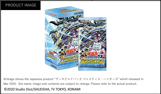Yu-Gi-Oh OCG "Deck Build Pack: Justice Hunters" (Asian English)