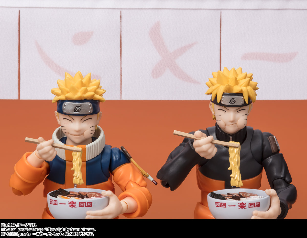 S.H.Figuarts Naruto Shipuuden - ICHIRAKU RAMEN SET -