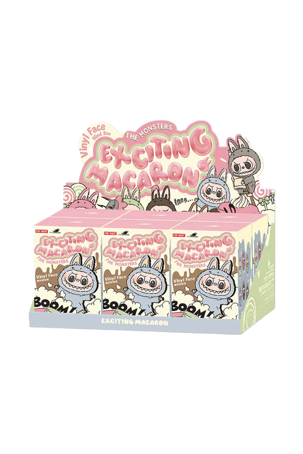 THE MONSTERS - Exciting Macaron Vinyl Face Blind Box (Whole Set)