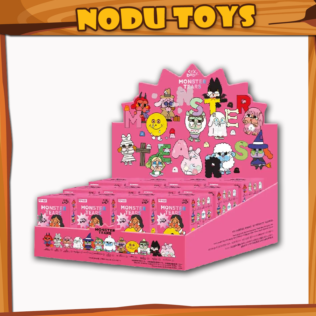 POP MART Figure Toys CRYBABY Monster Tears Series Blind Box (Whole Set)