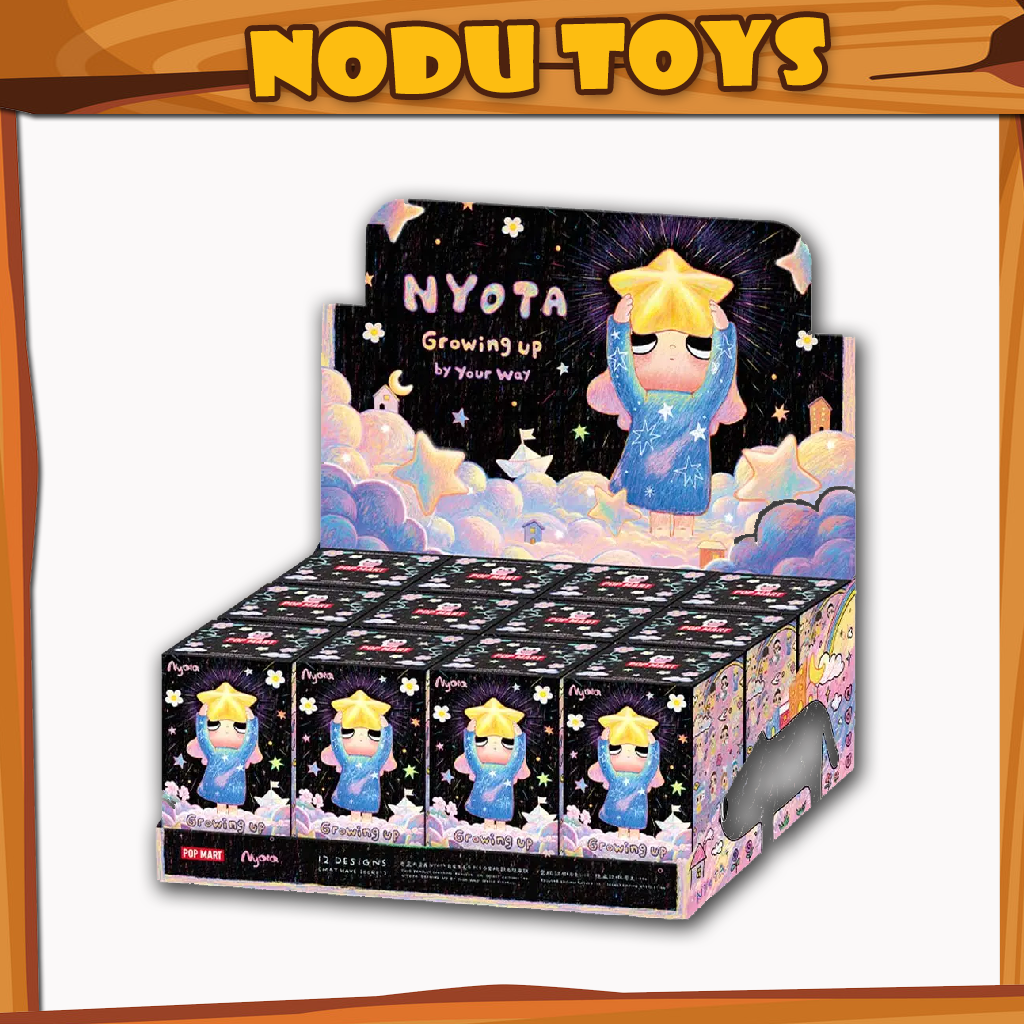 POP MART Nyota Growing up by Your Way Series Figures Blind Box (Whole Set)