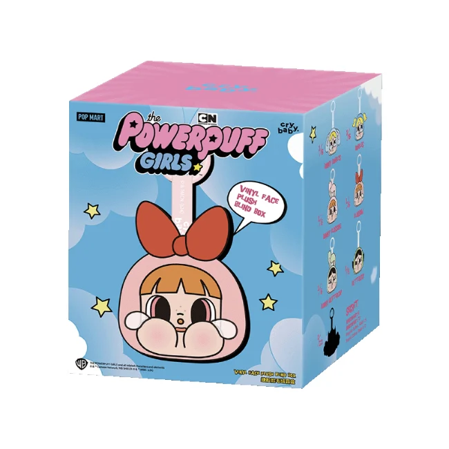 CRYBABY × Powerpuff Girls Series-Vinyl Face Plush Blind Box