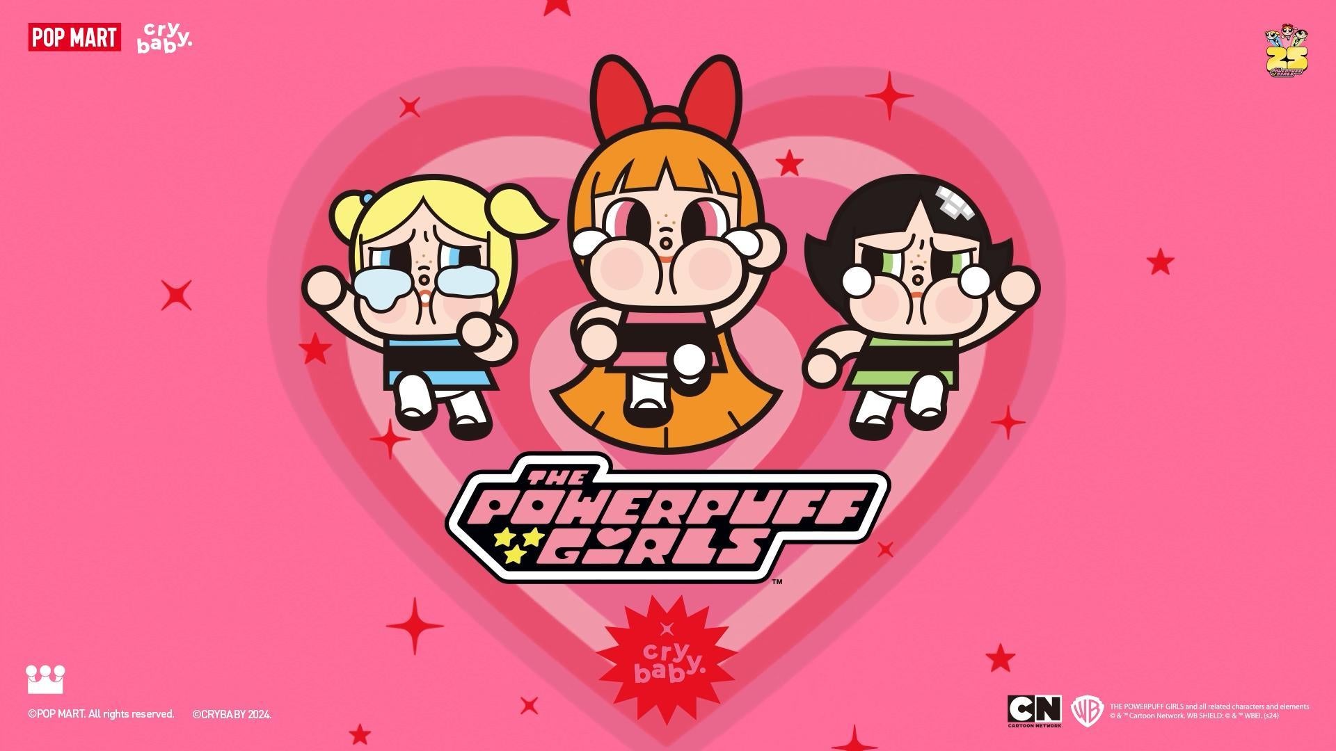 POP MART CRYBABY Powerpuff Girls Series Figures Blind Box (Whole Set)
