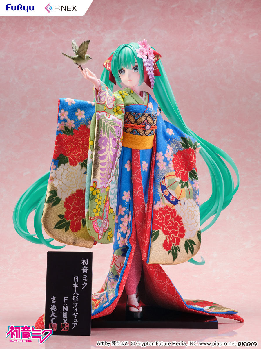 PRE ORDER Furyu Hatsune Miku -Japanese Doll- 1/4 Scale Figure