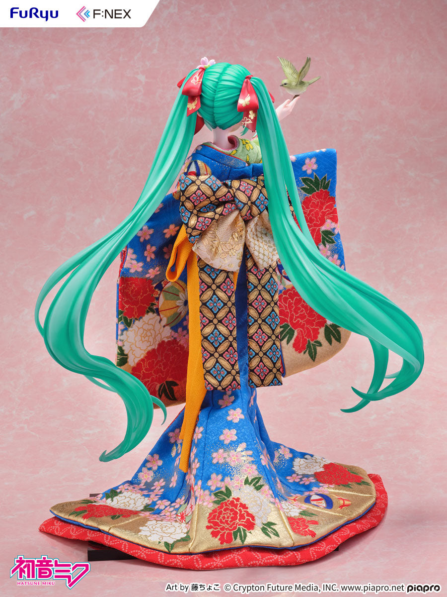 PRE ORDER Furyu Hatsune Miku -Japanese Doll- 1/4 Scale Figure