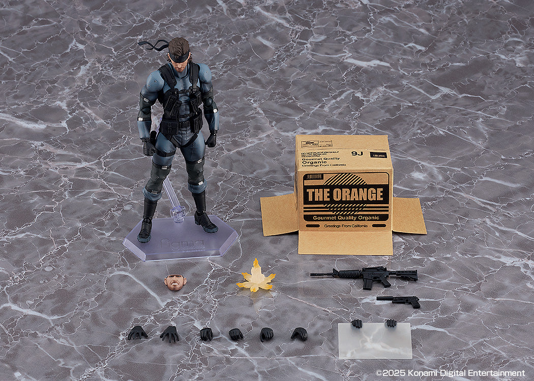 PRE ORDER figma Solid Snake MGS2 ver. Updated Edition