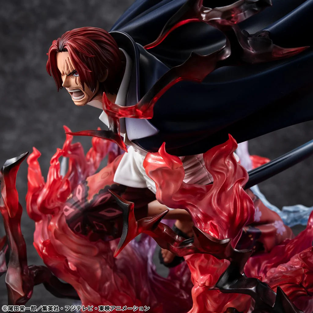 PRE ORDER Portrait.Of.Pirates ONE PIECE “SA-MAXIMUM” - Leader of Red Hair Pirates Red-Haired Shanks Kamusari