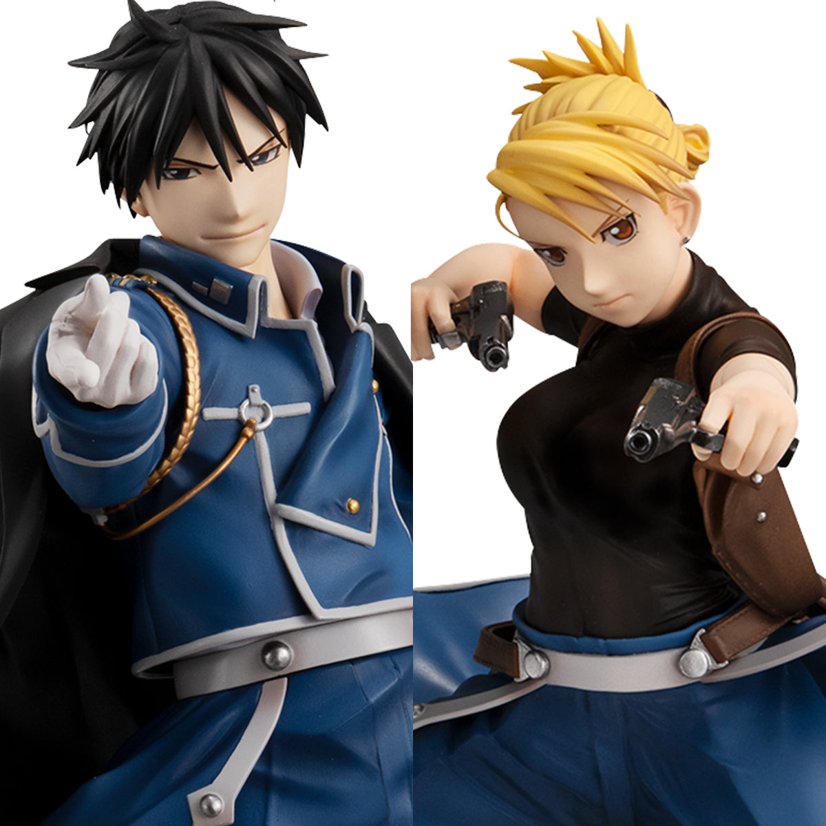 PRE ORDER Precious G.E.M.  FULLMETAL ALCHEMIST - Roy Mustang & Liza Hawkeye (Repeat)