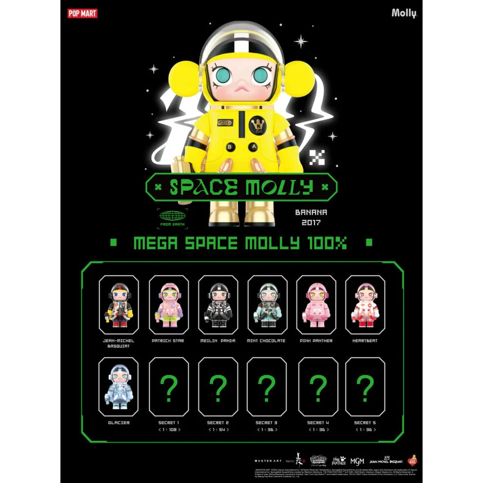 POP MART Mega Space Molly 100% Series 2 Sealed Blind Box (Whole Set)