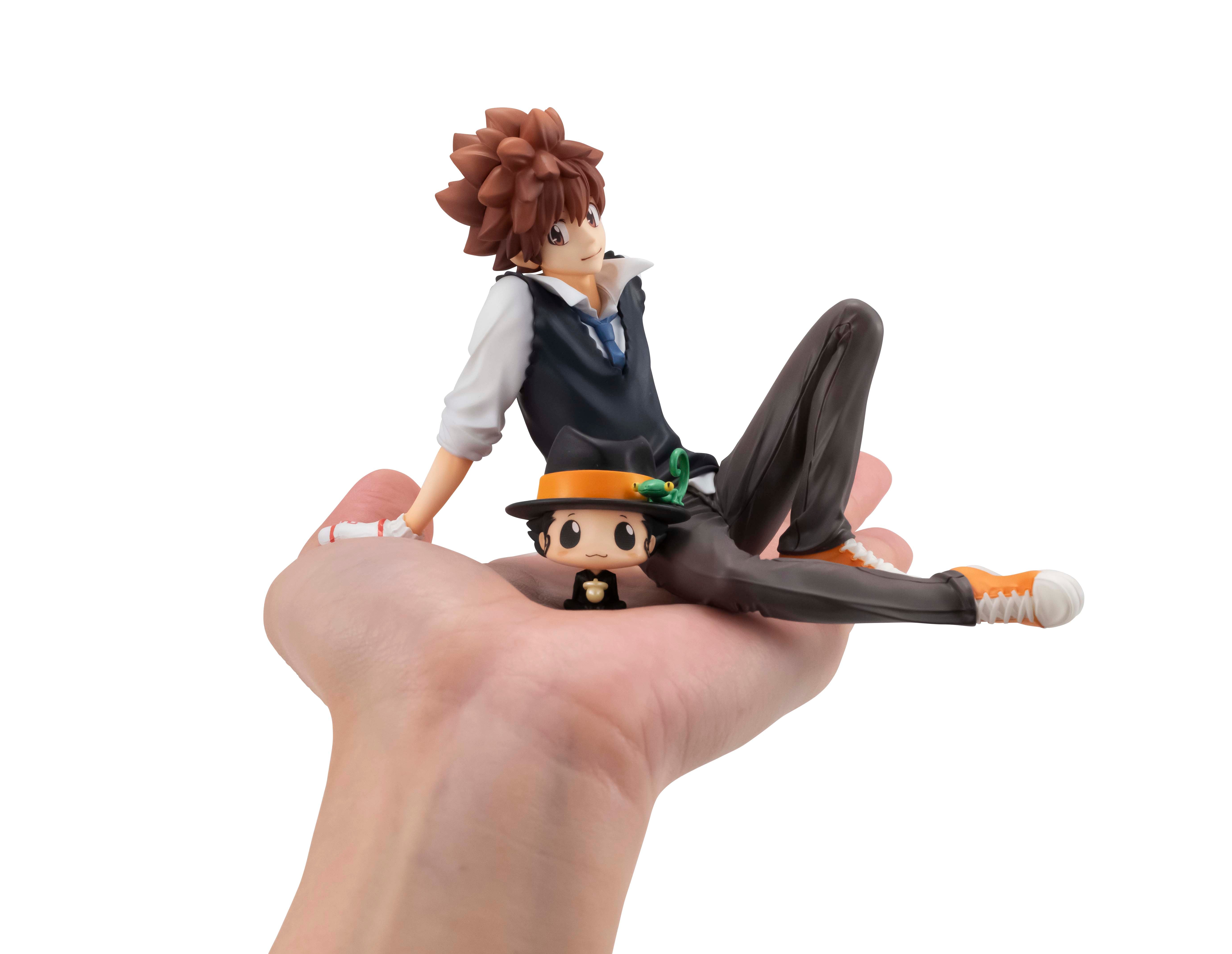 PRE ORDER G.E.M. Series Katekyo Hitman Reborn! - Tsuna & Reborn Palm size