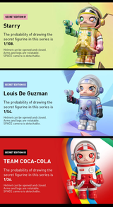 POP MART Mega Space Molly 100% Series 3 Blind Box (Whole Set)
