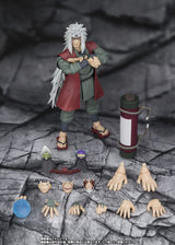 PRE ORDER S.H.Figuarts Naruto Shippuden - JIRAIYA Hidden Leaf Heroic Master Sage (Sage Mode Set)