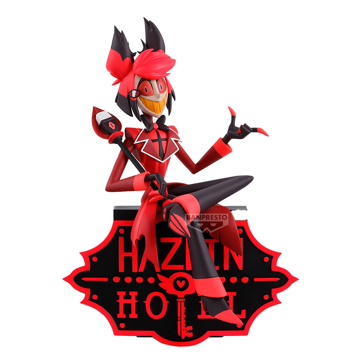 PRE ORDER Banpresto Hazbin Hotel Monitor Top Figure - Alastor Ver. A