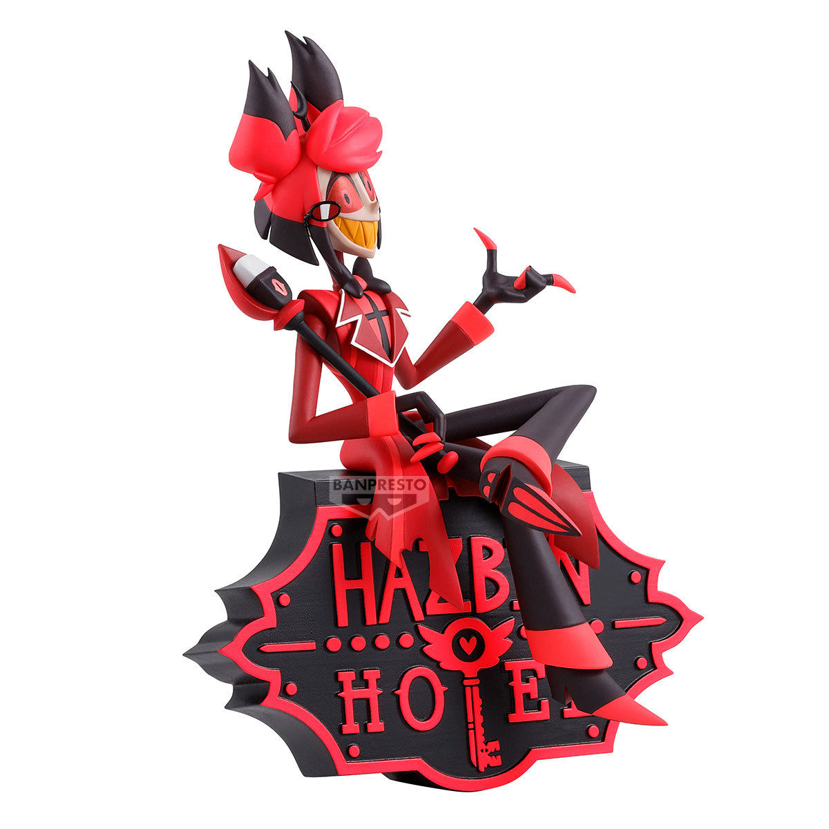 PRE ORDER Banpresto Hazbin Hotel Monitor Top Figure - Alastor Ver. A