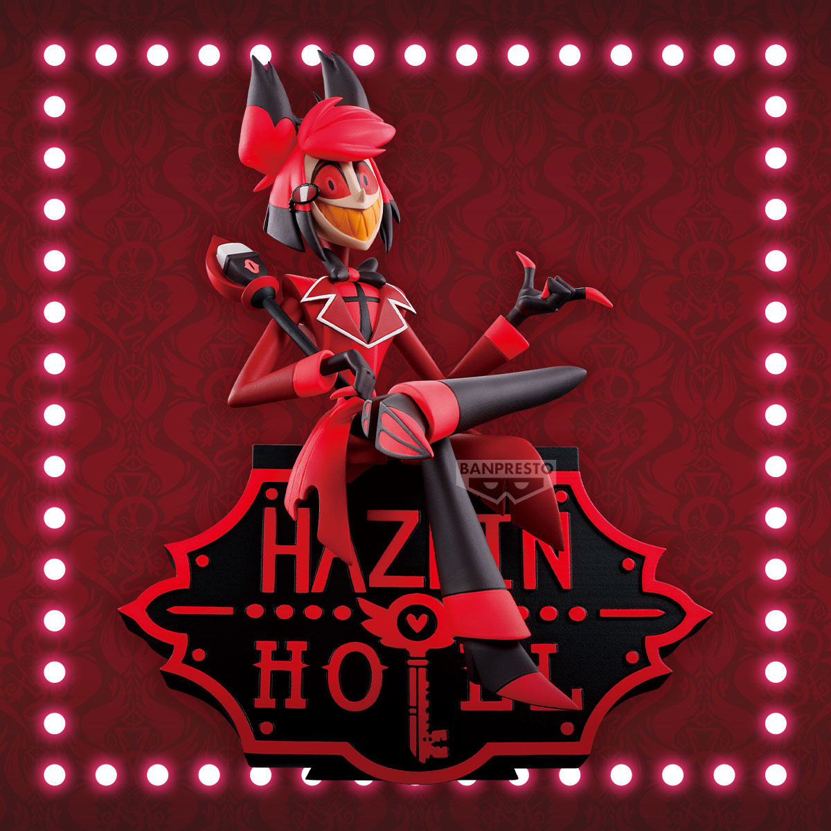 PRE ORDER Banpresto Hazbin Hotel Monitor Top Figure - Alastor Ver. A