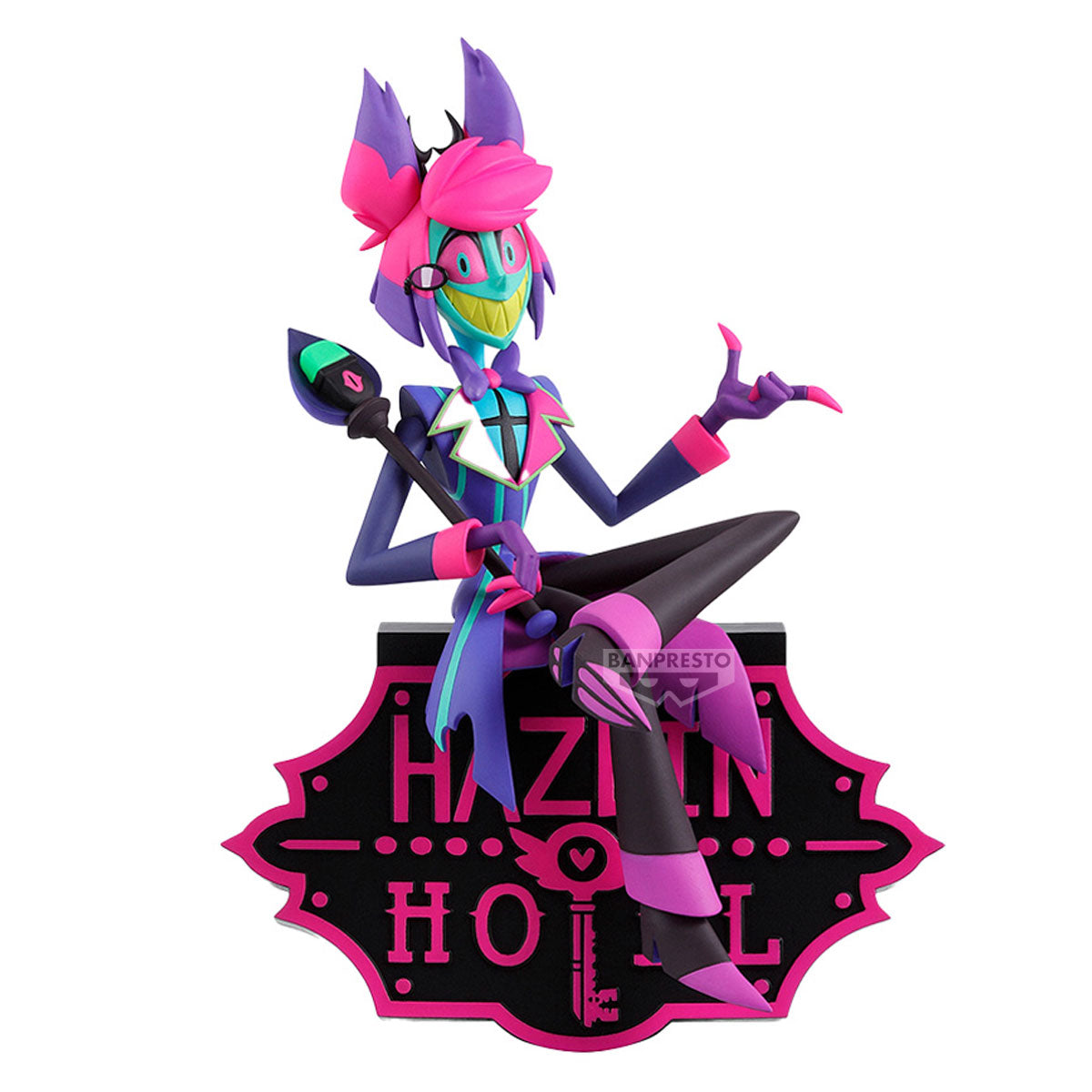 PRE ORDER Banpresto Hazbin Hotel Monitor Top Figure - Alastor Ver. B