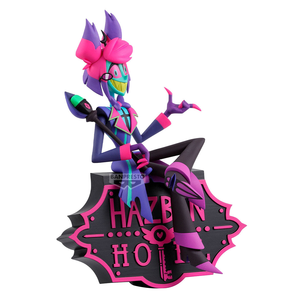 PRE ORDER Banpresto Hazbin Hotel Monitor Top Figure - Alastor Ver. B