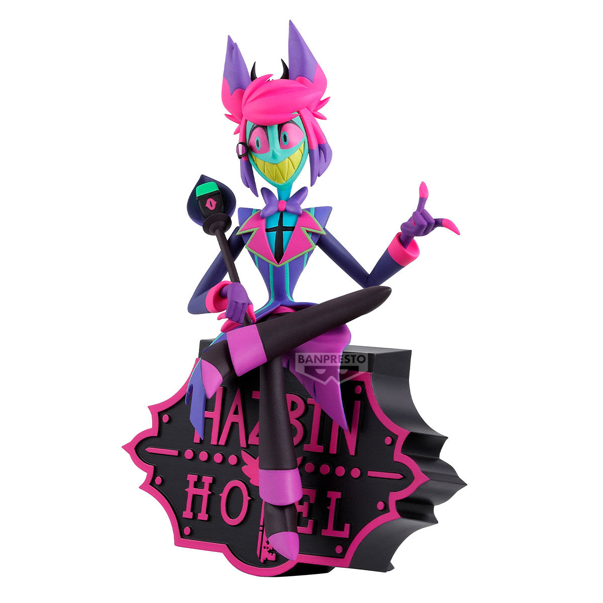 PRE ORDER Banpresto Hazbin Hotel Monitor Top Figure - Alastor Ver. B