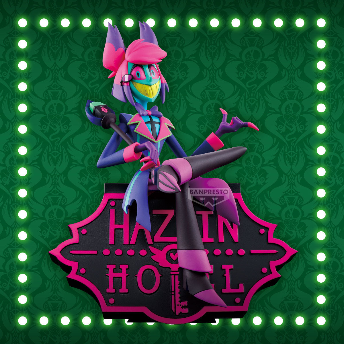 PRE ORDER Banpresto Hazbin Hotel Monitor Top Figure - Alastor Ver. B