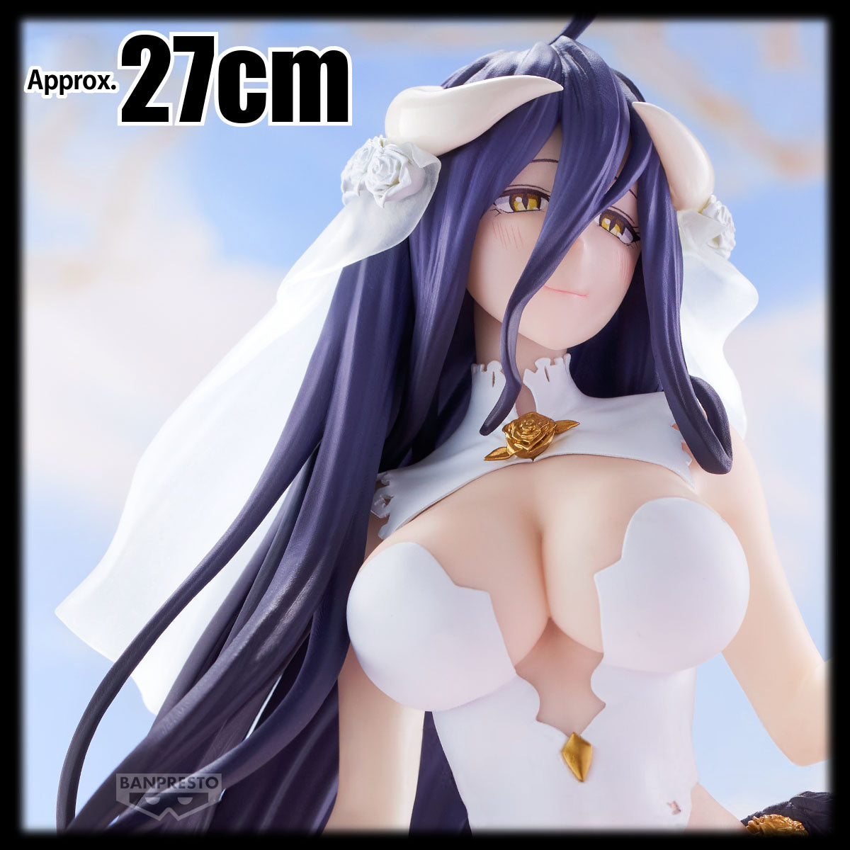 PRE ORDER Glitter & Glamours OVERLORD - Albedo Wedding Ver.