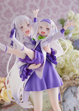 Re:ZERO -Starting Life in Another World- Figure Emilia & Childhood Emilia