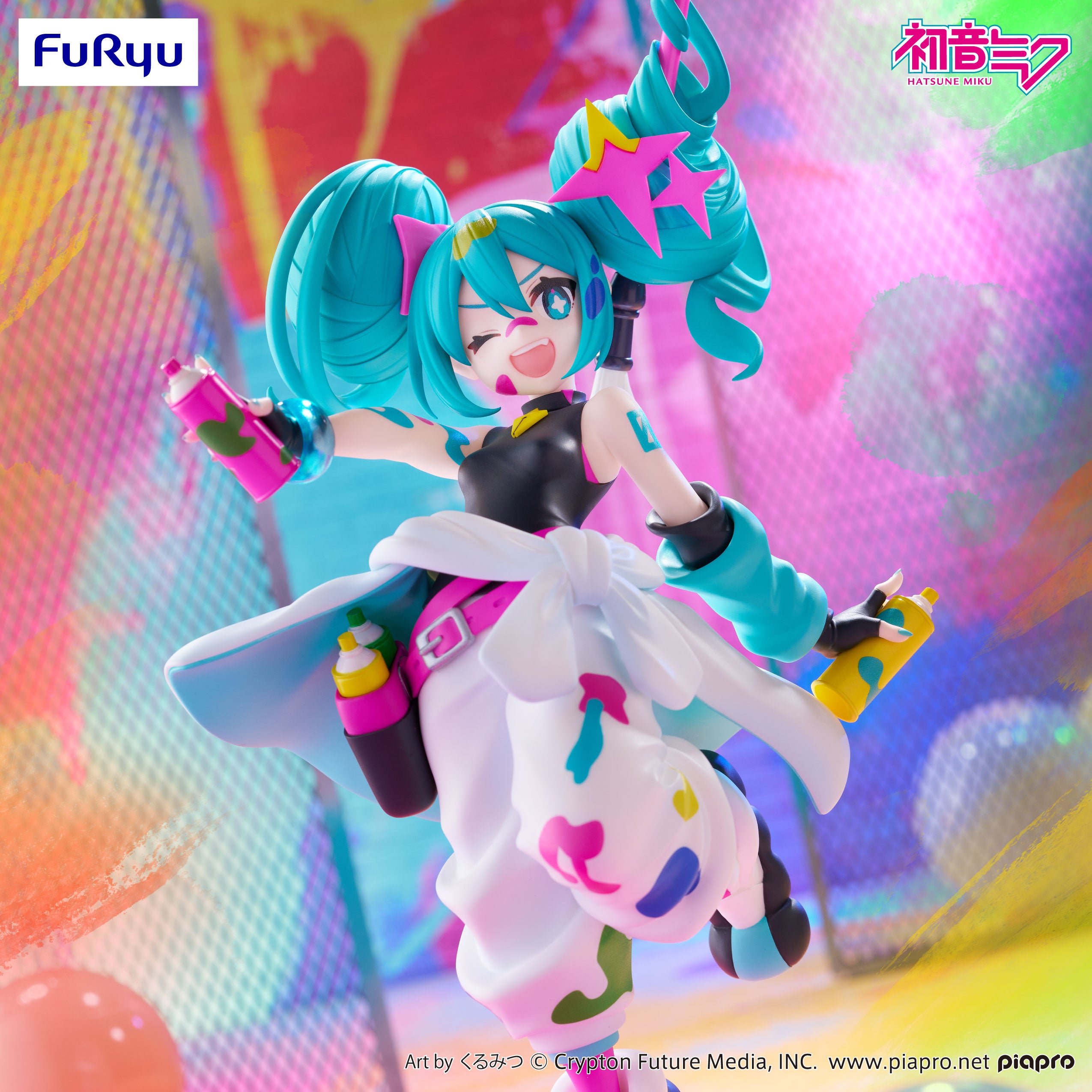 Trio-Try-iT Figure Hatsune Miku - Paint Girl