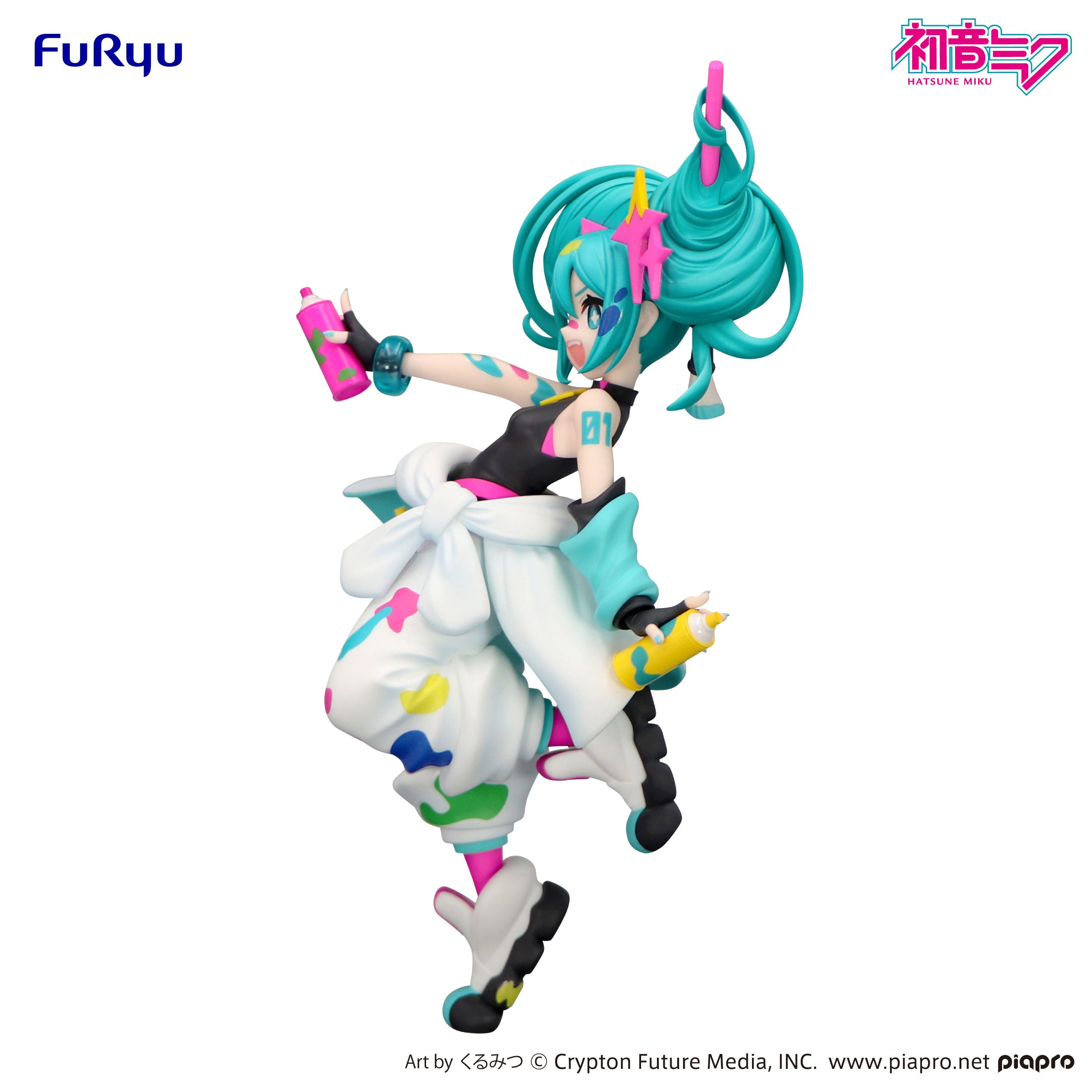 Trio-Try-iT Figure Hatsune Miku - Paint Girl
