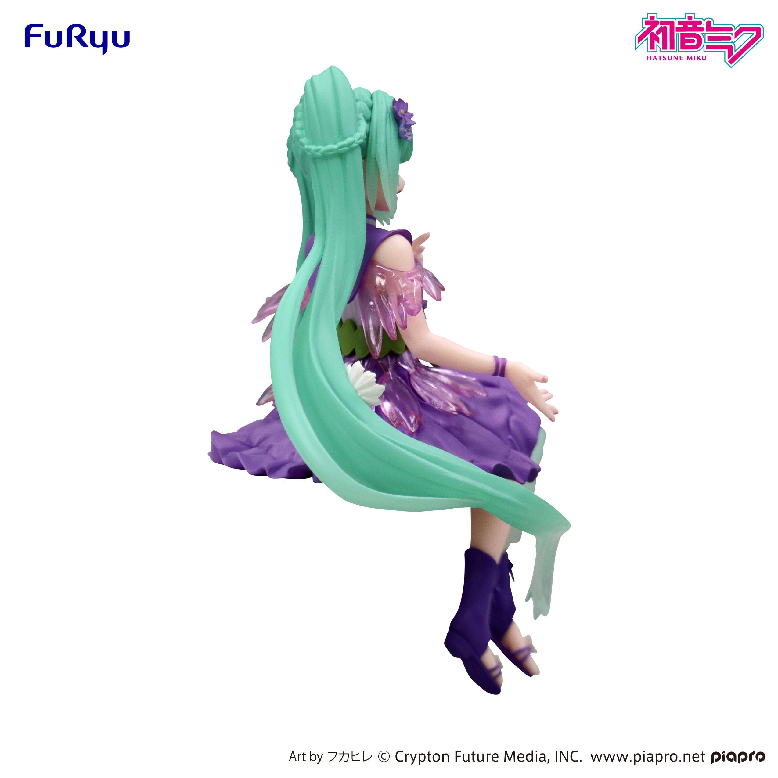 Noodle Stopper Figure Hatsune Miku - Flower Fairy Cosmos Purple Color ver.