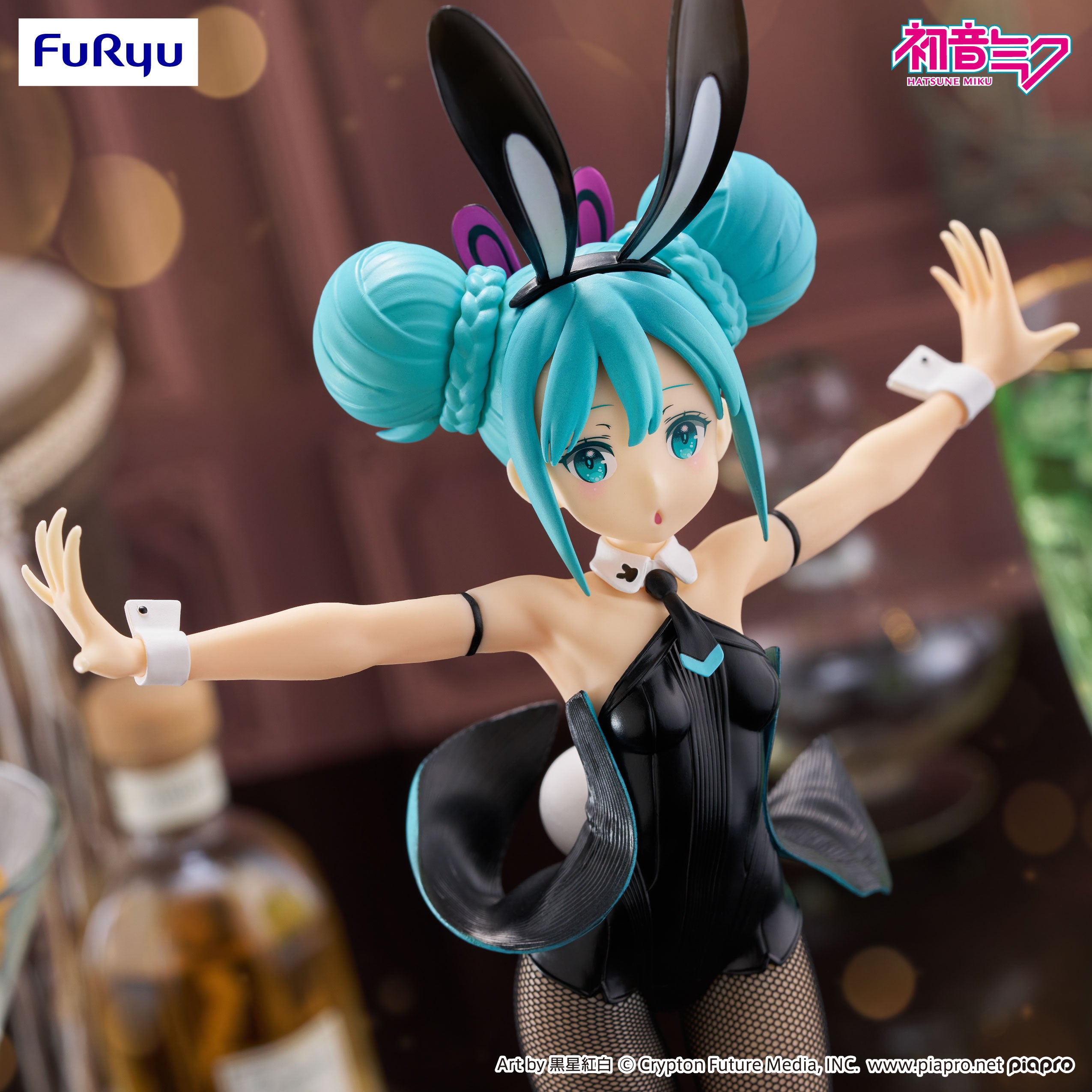 PRE ORDER BiCute Bunnies Figure Hatsune Miku - Hatsune Miku (Black Color Ver.)