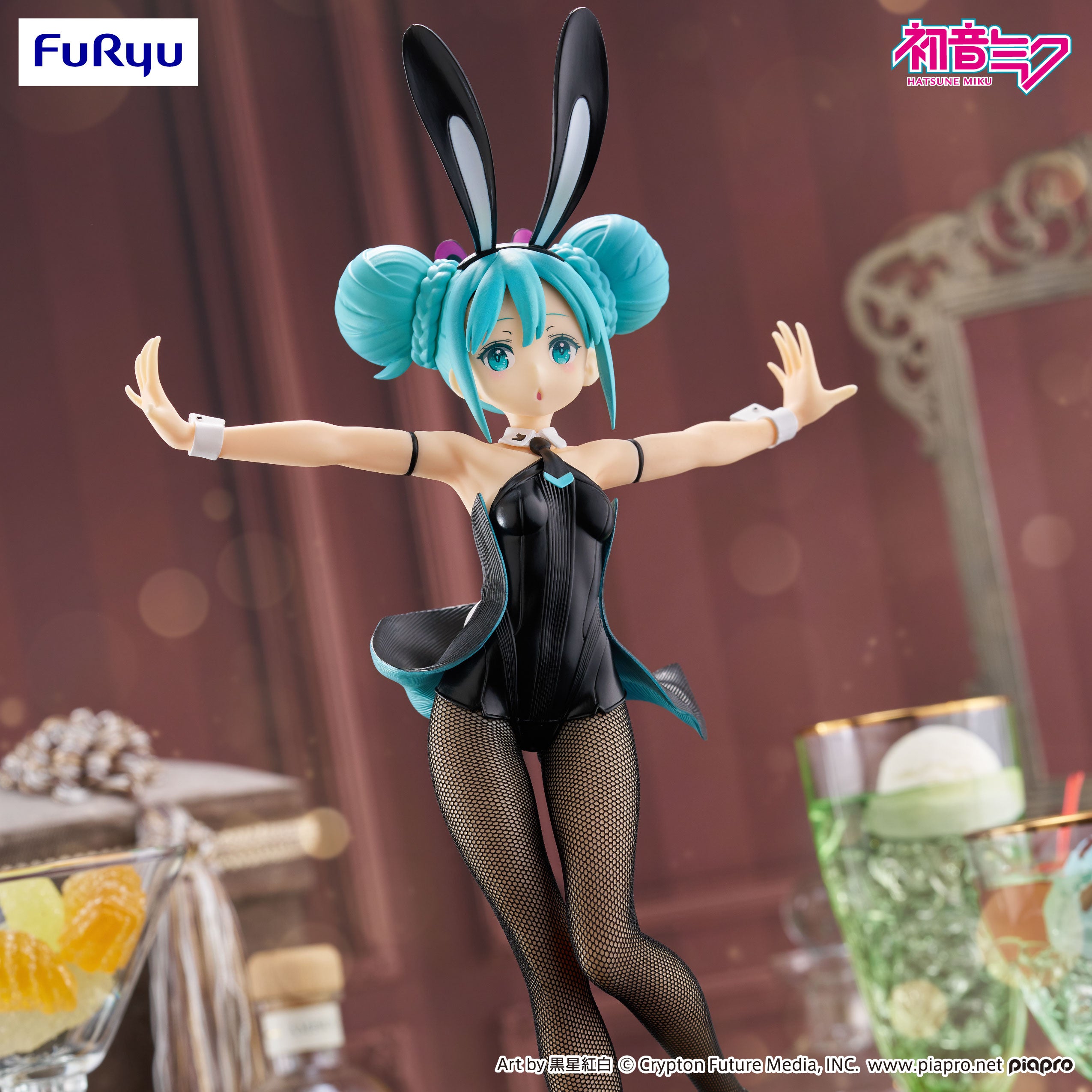 PRE ORDER BiCute Bunnies Figure Hatsune Miku - Hatsune Miku (Black Color Ver.)